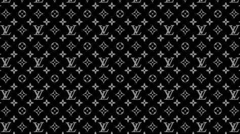 black lv print